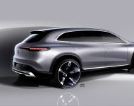 2023 Mercedes-Benz EQS SUV - Design Sketch Wallpaper 190x150
