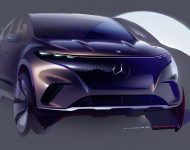 2023 Mercedes-Benz EQS SUV - Design Sketch Wallpaper 190x150