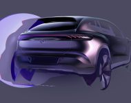 2023 Mercedes-Benz EQS SUV - Design Sketch Wallpaper 190x150