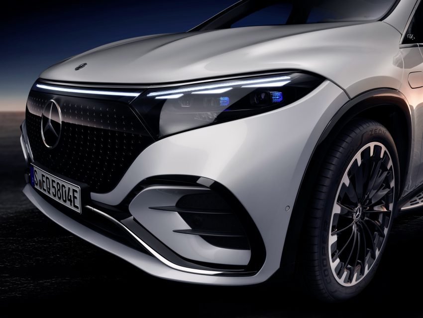 2023 Mercedes-Benz EQS SUV - Headlight Wallpaper 850x638 #72