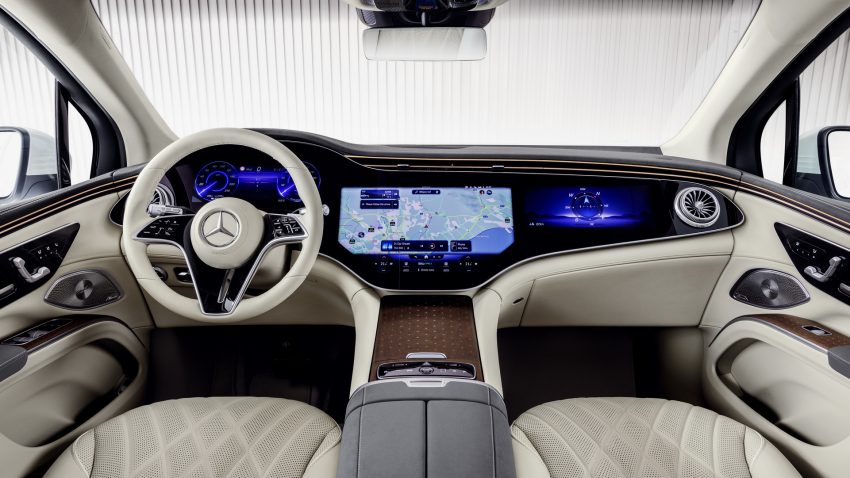 2023 Mercedes-Benz EQS SUV - Interior, Cockpit Wallpaper 850x478 #52