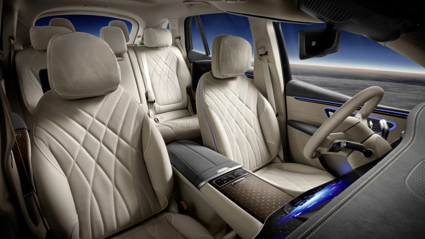 2023 Mercedes-Benz EQS SUV - Interior, Seats Wallpaper 850x478 #89