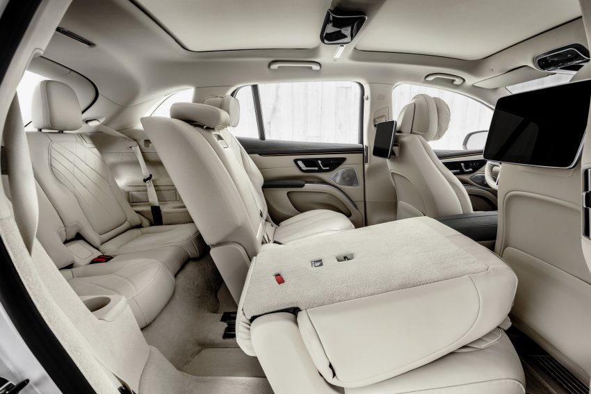 2023 Mercedes-Benz EQS SUV - Interior, Third Row Seats Wallpaper 850x567 #58
