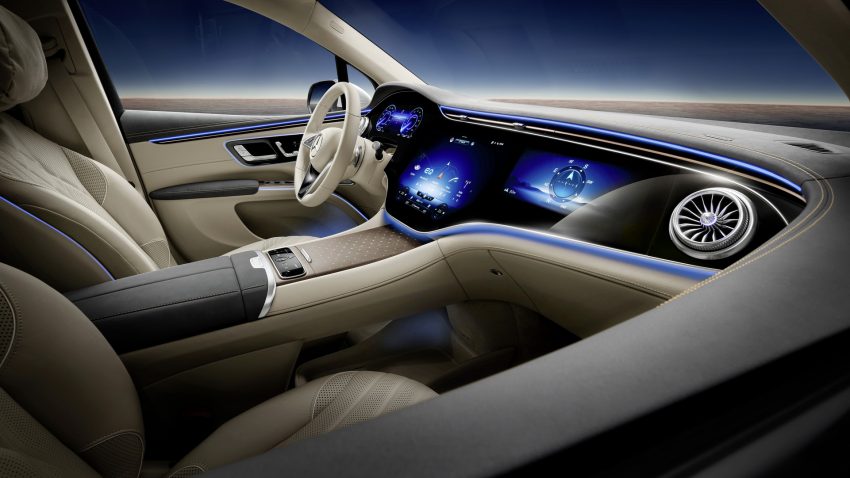 2023 Mercedes-Benz EQS SUV - Interior Wallpaper 850x478 #79