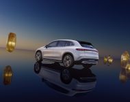 2023 Mercedes-Benz EQS SUV - Rear Three-Quarter Wallpaper 190x150