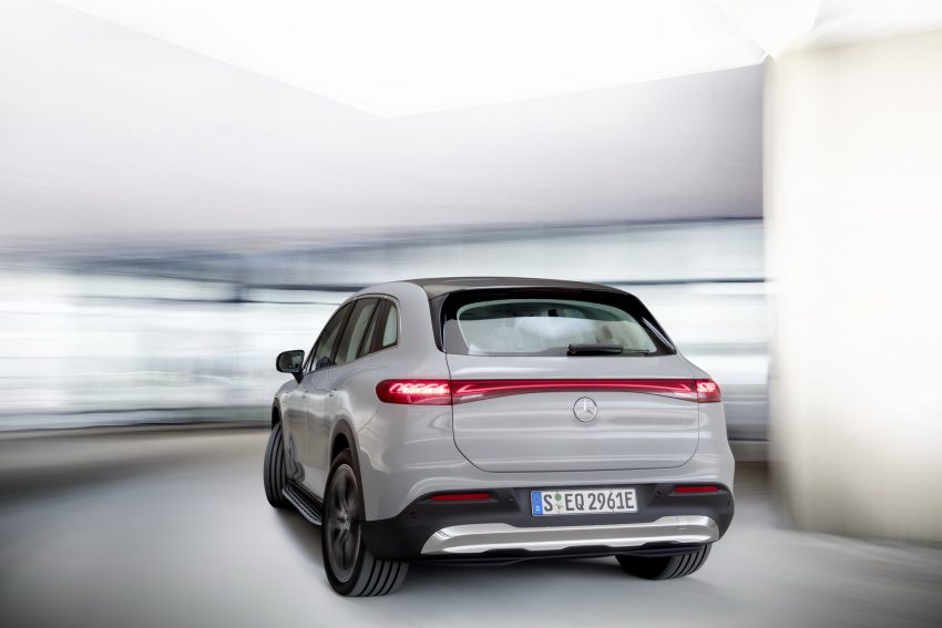 2023 Mercedes-Benz EQS SUV - Rear Wallpaper 850x567 #26