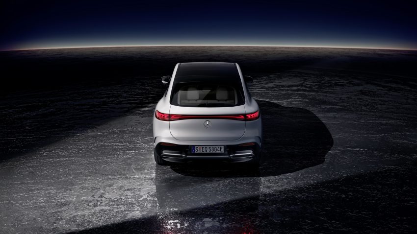 2023 Mercedes-Benz EQS SUV - Rear Wallpaper 850x478 #70