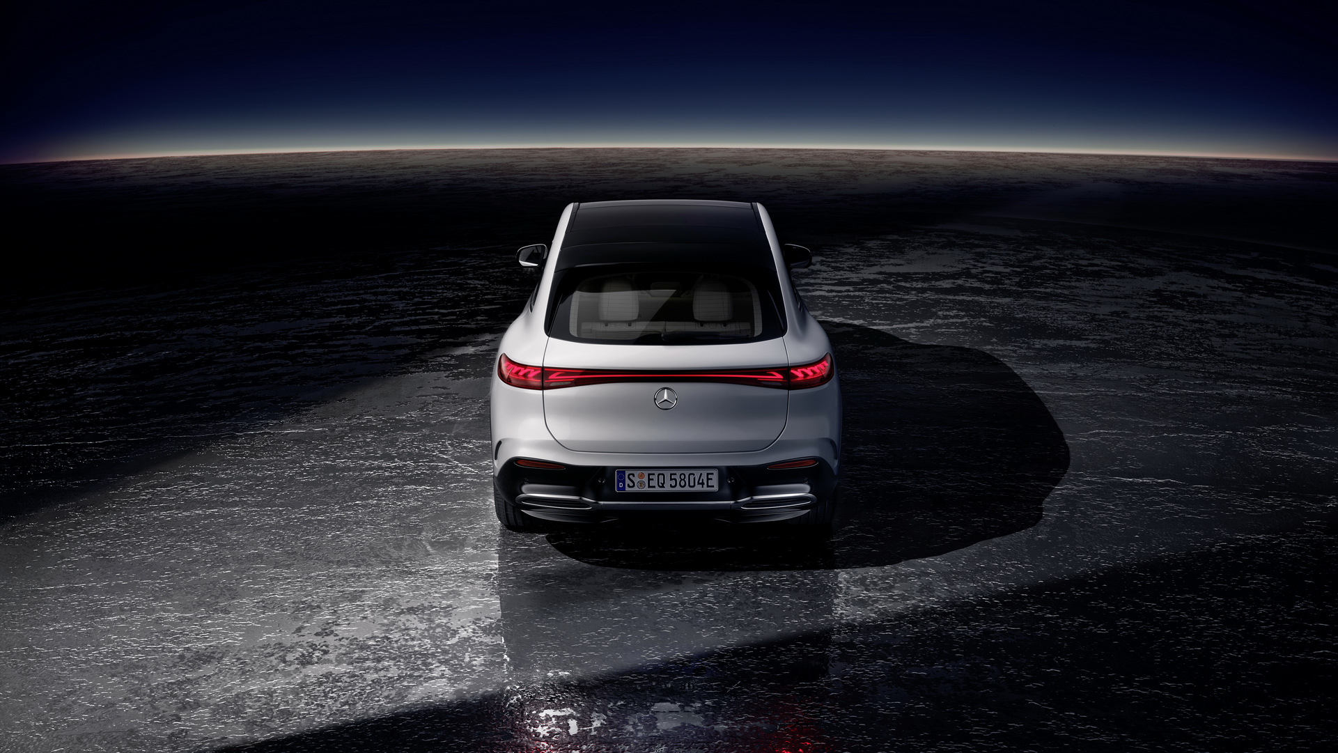 Download 2023 Mercedes-Benz EQS SUV - Rear HD Wallpaper 1921x1081 #70