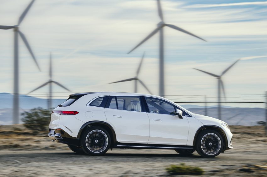 2023 Mercedes-Benz EQS SUV - Side Wallpaper 850x566 #12