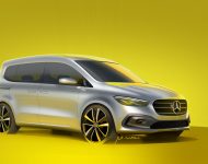 2023 Mercedes-Benz T180 - Design Sketch Wallpaper 190x150