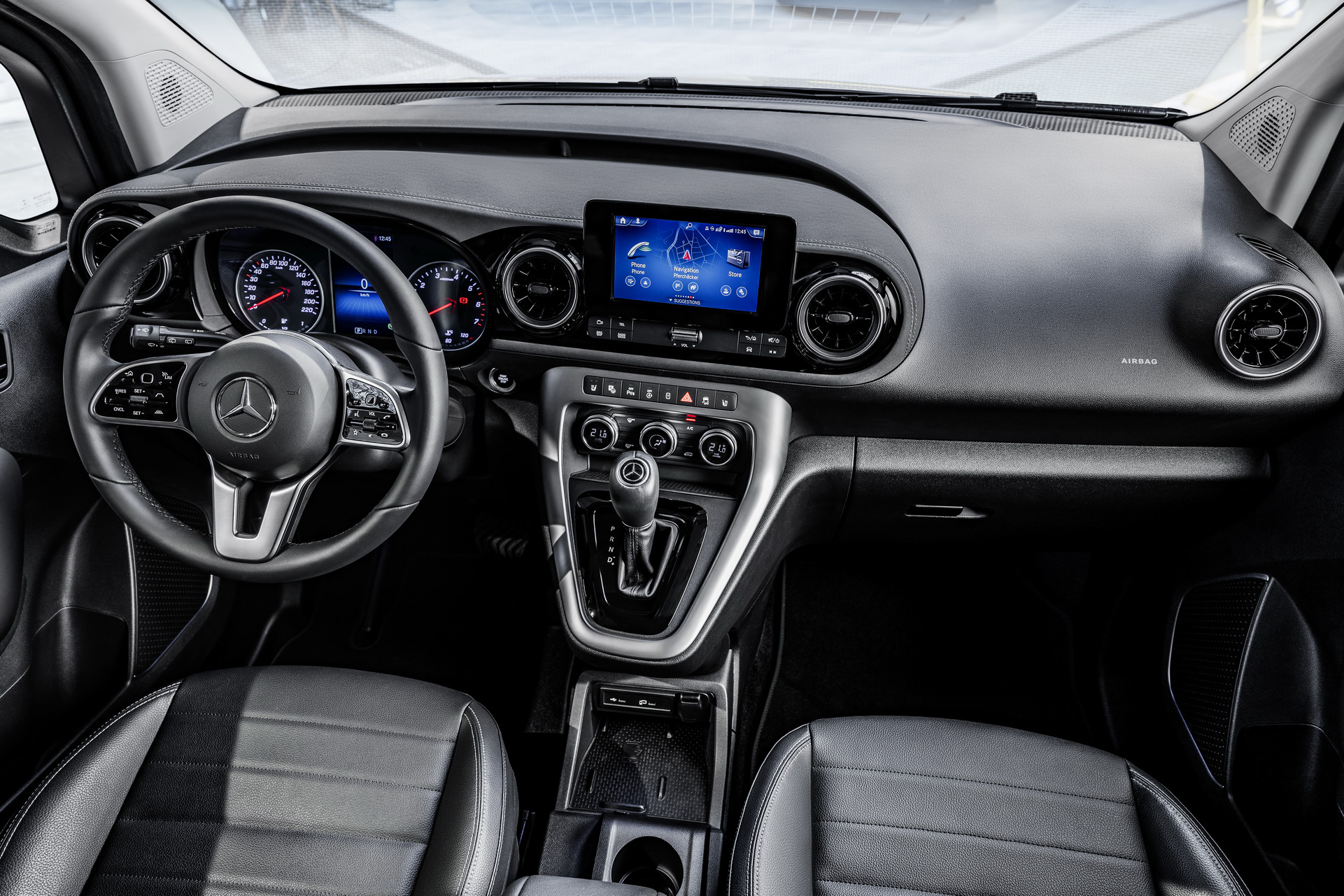 Download 2023 Mercedes-Benz T180 - Interior HD Wallpaper 1921x1281 #21
