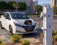 2023 Nissan Leaf - US version - Charging Wallpaper 190x150