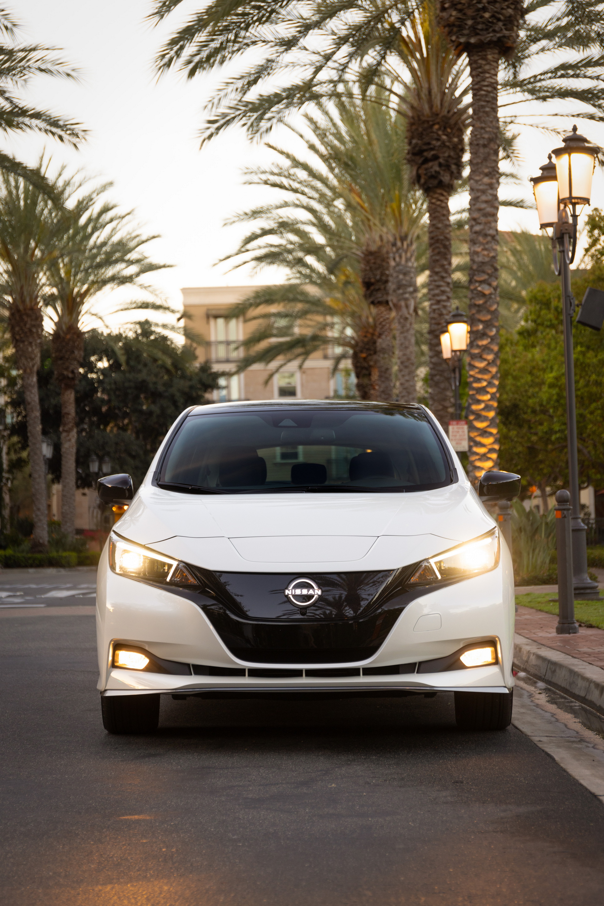 Download 2023 Nissan Leaf - US version - Front HD Phone Wallpaper 1920x2879 #2