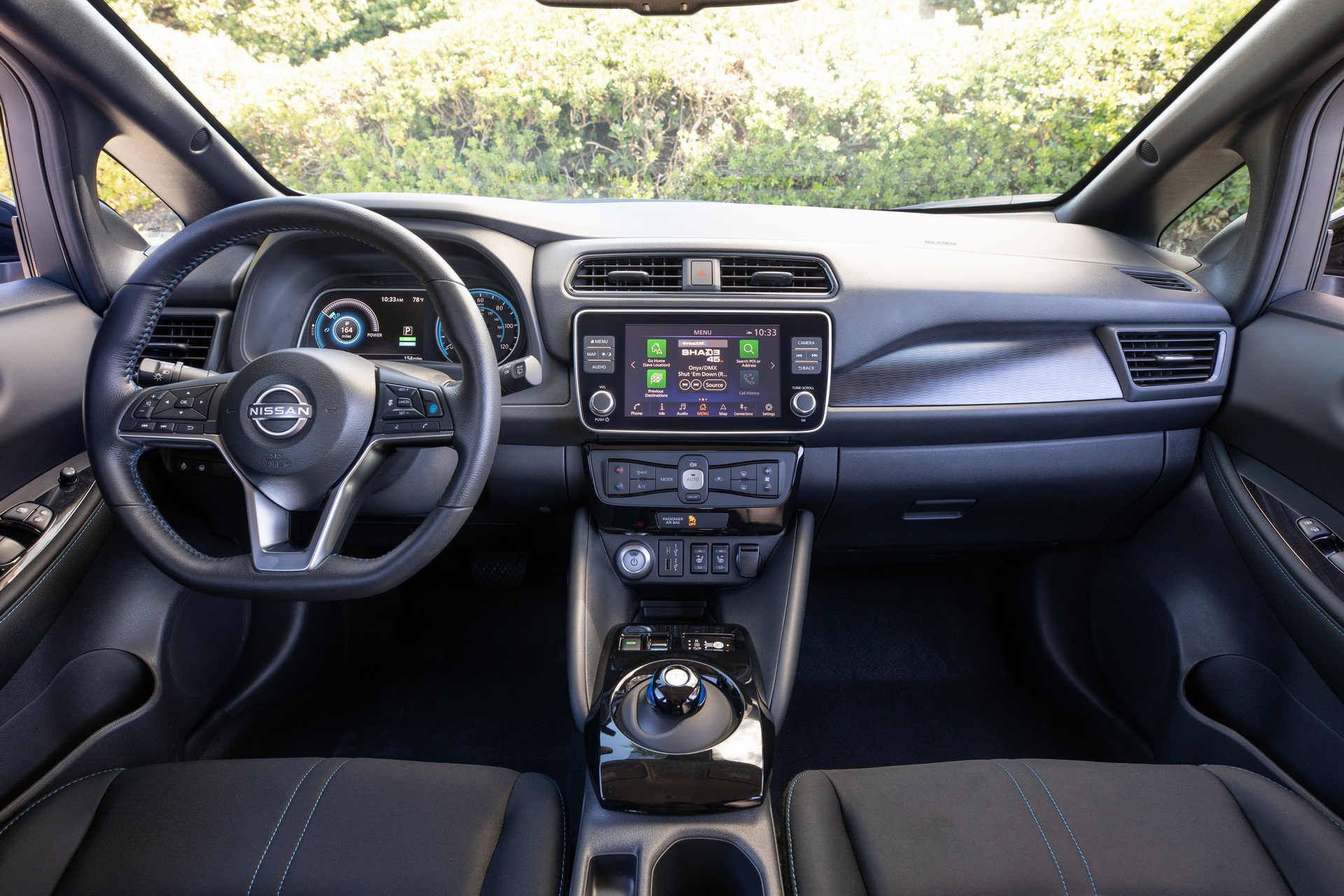 Download 2023 Nissan Leaf - US version - Interior, Cockpit HD Wallpaper 1920x1280 #27