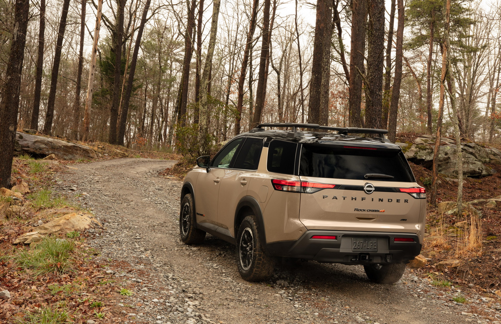 Download 2023 Nissan Pathfinder Rock Creek - Rear HD Wallpaper 1920x1242 #7