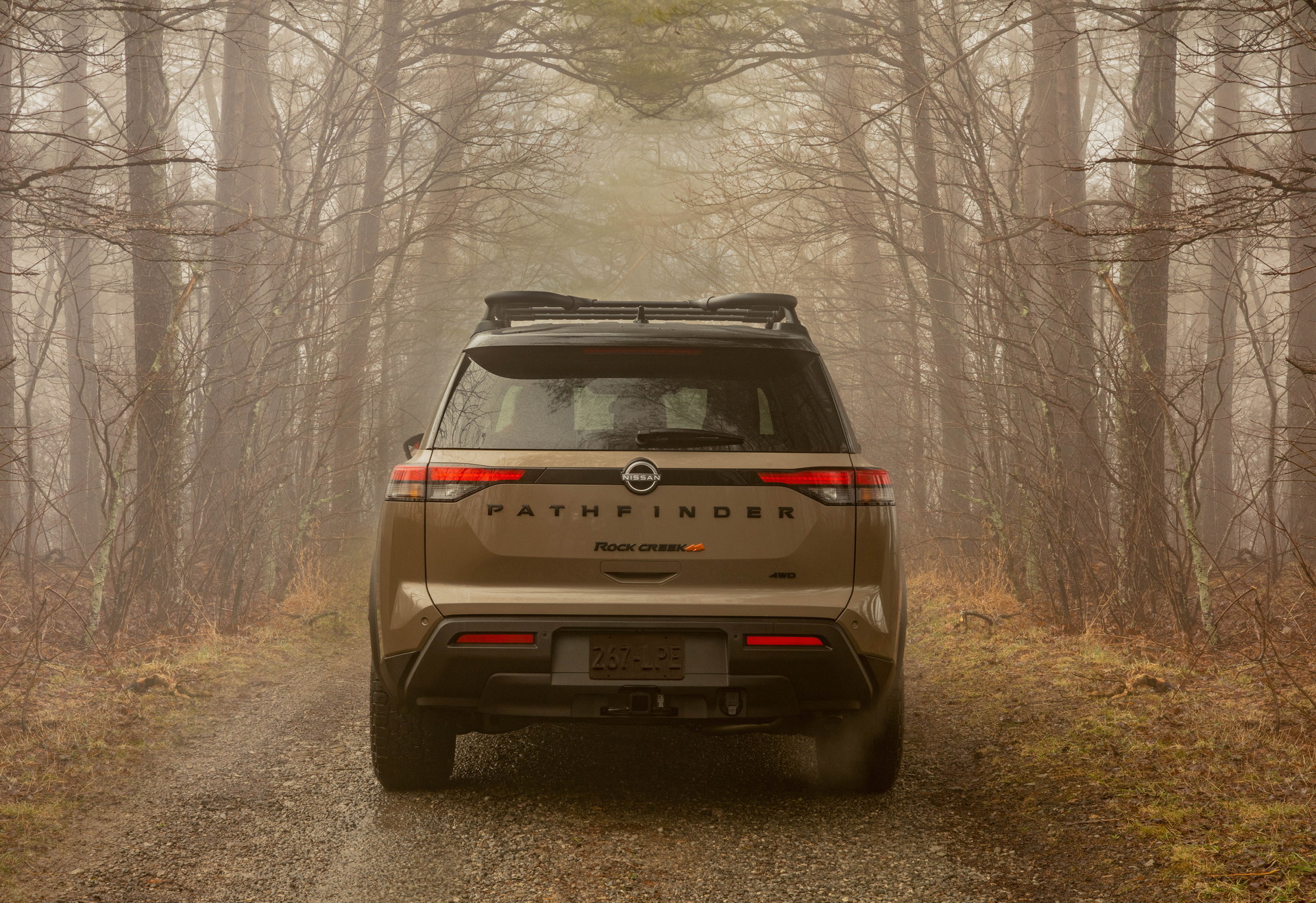 Download 2023 Nissan Pathfinder Rock Creek - Rear HD Wallpaper 1920x1318 #8