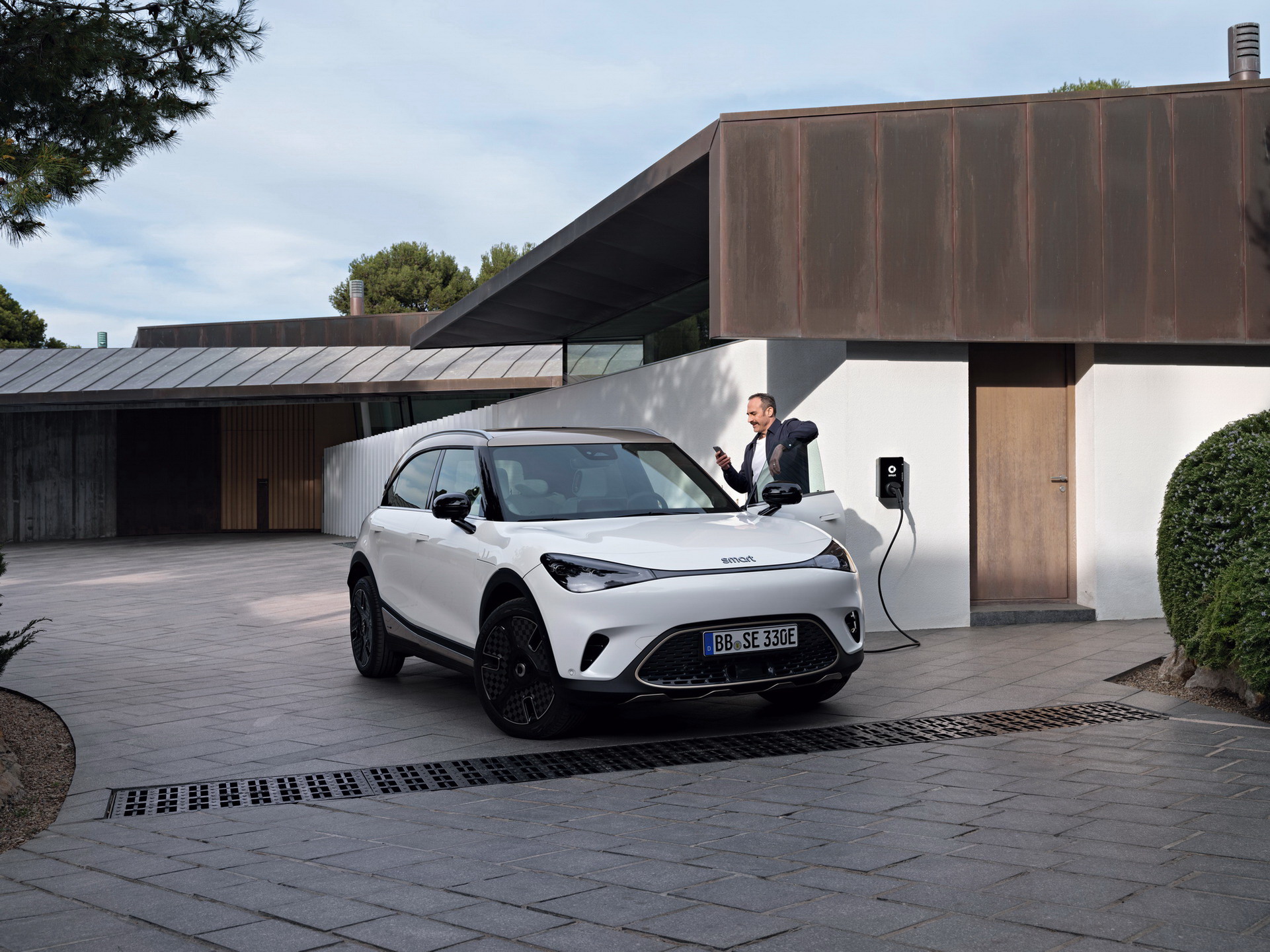 Download 2023 Smart #1 Launch Edition - Front HD Wallpaper 1921x1441 #2