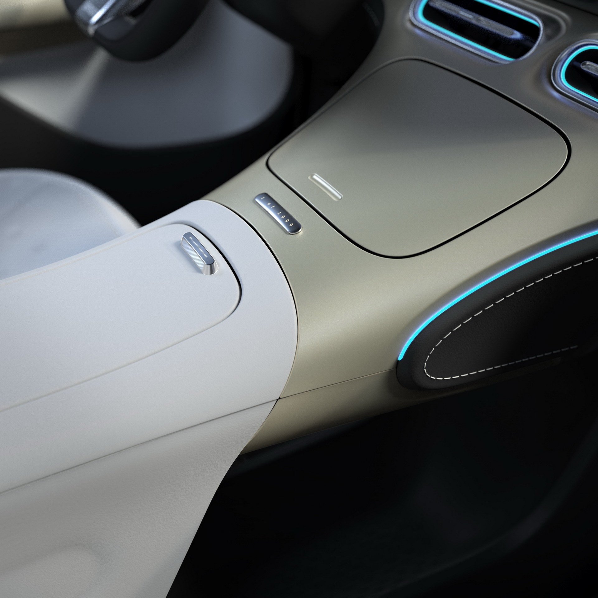 Download 2023 Smart #1 Launch Edition - Interior, Detail HD Wallpaper 1921x1921 #36