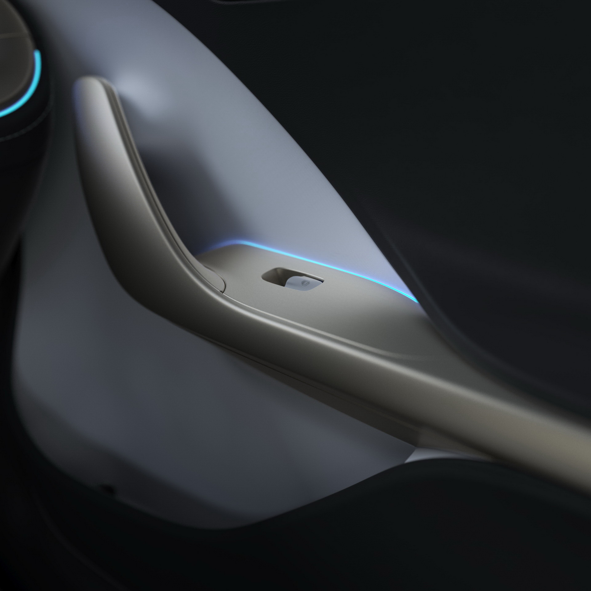 Download 2023 Smart #1 Launch Edition - Interior, Detail HD Wallpaper 1921x1921 #37