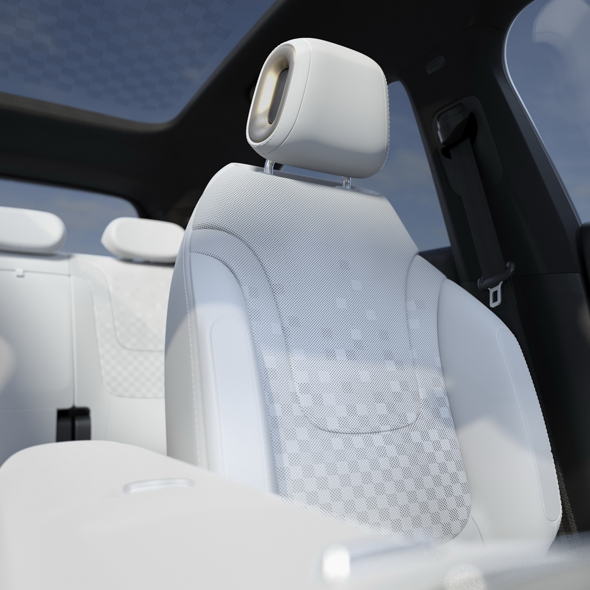 Download 2023 Smart #1 Launch Edition - Interior, Seats HD Wallpaper 1921x1921 #26