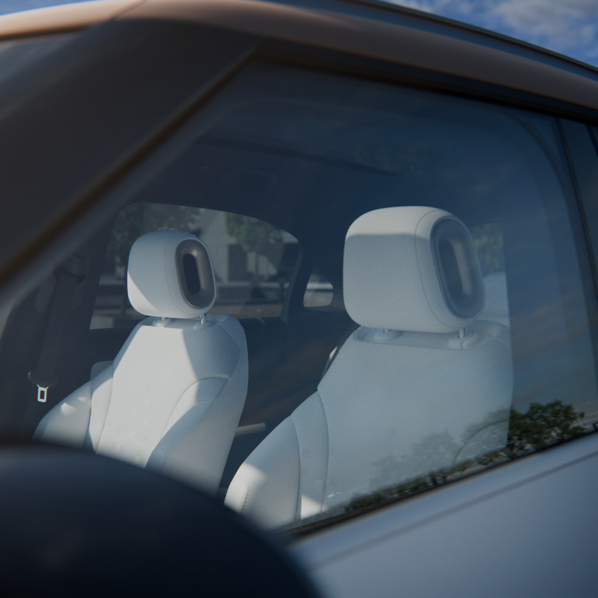 Download 2023 Smart #1 Launch Edition - Interior, Seats HD Wallpaper 1921x1921 #20