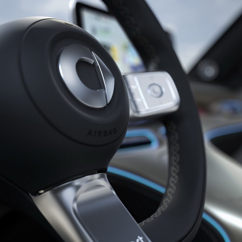 2023 Smart #1 Launch Edition - Interior, Steering Wheel Wallpaper 850x850 #22