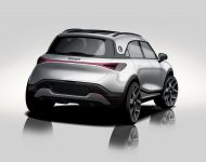 2023 Smart #1 Premium - Design Sketch Wallpaper 190x150