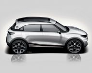 2023 Smart #1 Premium - Design Sketch Wallpaper 190x150