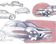 2023 Smart #1 Premium - Design Sketch Wallpaper 190x150