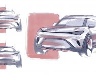 2023 Smart #1 Premium - Design Sketch Wallpaper 190x150