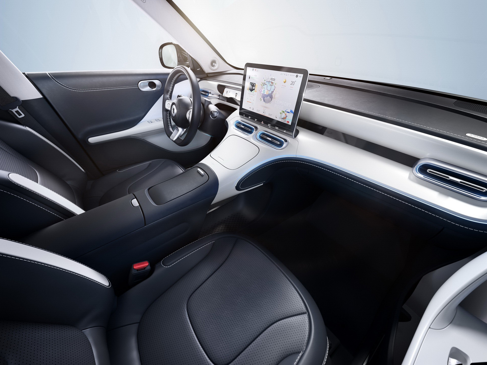 Download 2023 Smart #1 Premium - Interior HD Wallpaper 1921x1441 #12