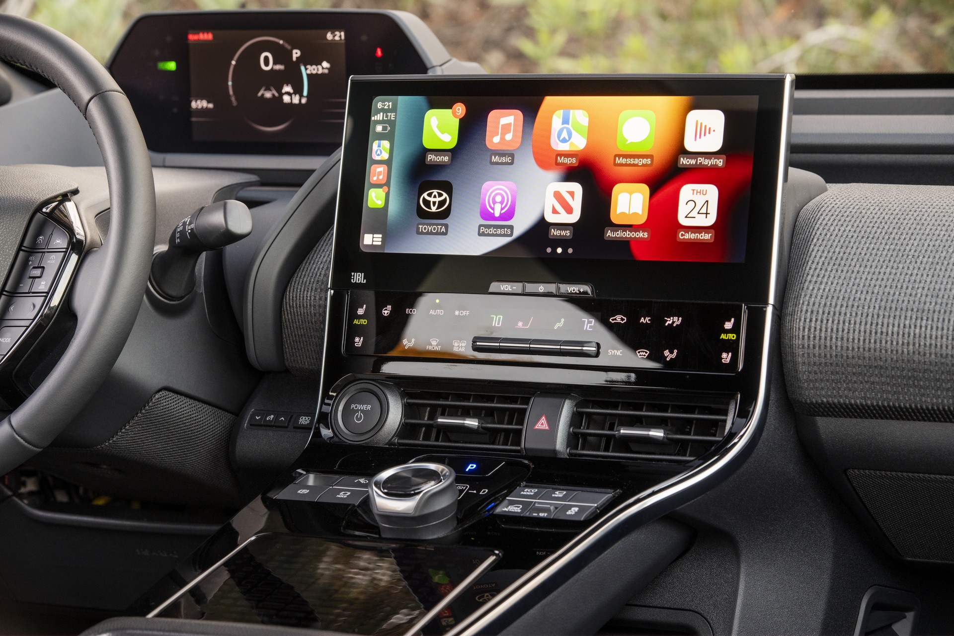 Download 2023 Toyota bZ4X Limited AWD - Central Console HD Wallpaper 1920x1280 #186