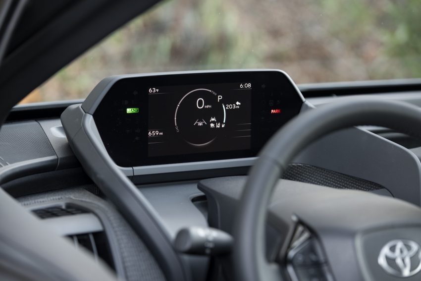 2023 Toyota bZ4X Limited AWD - Digital Instrument Cluster Wallpaper 850x567 #192