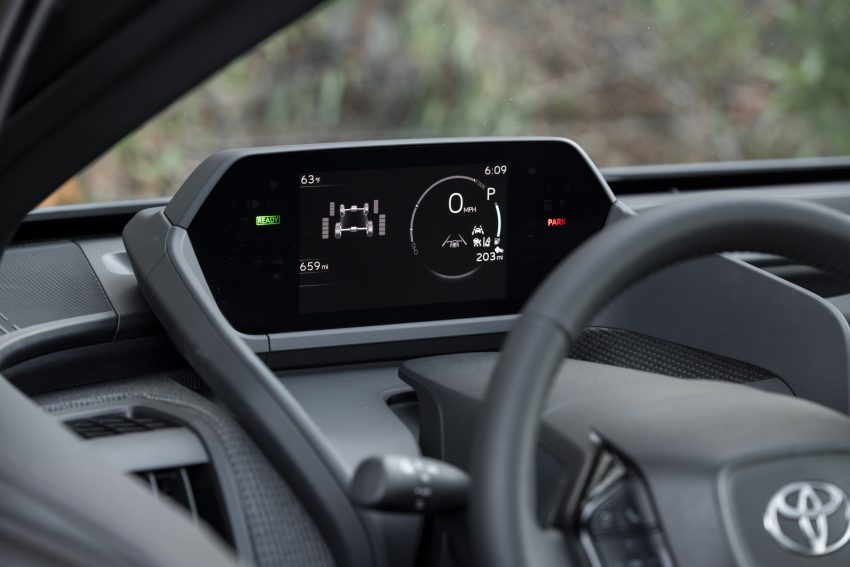 2023 Toyota bZ4X Limited AWD - Digital Instrument Cluster Wallpaper 850x567 #194