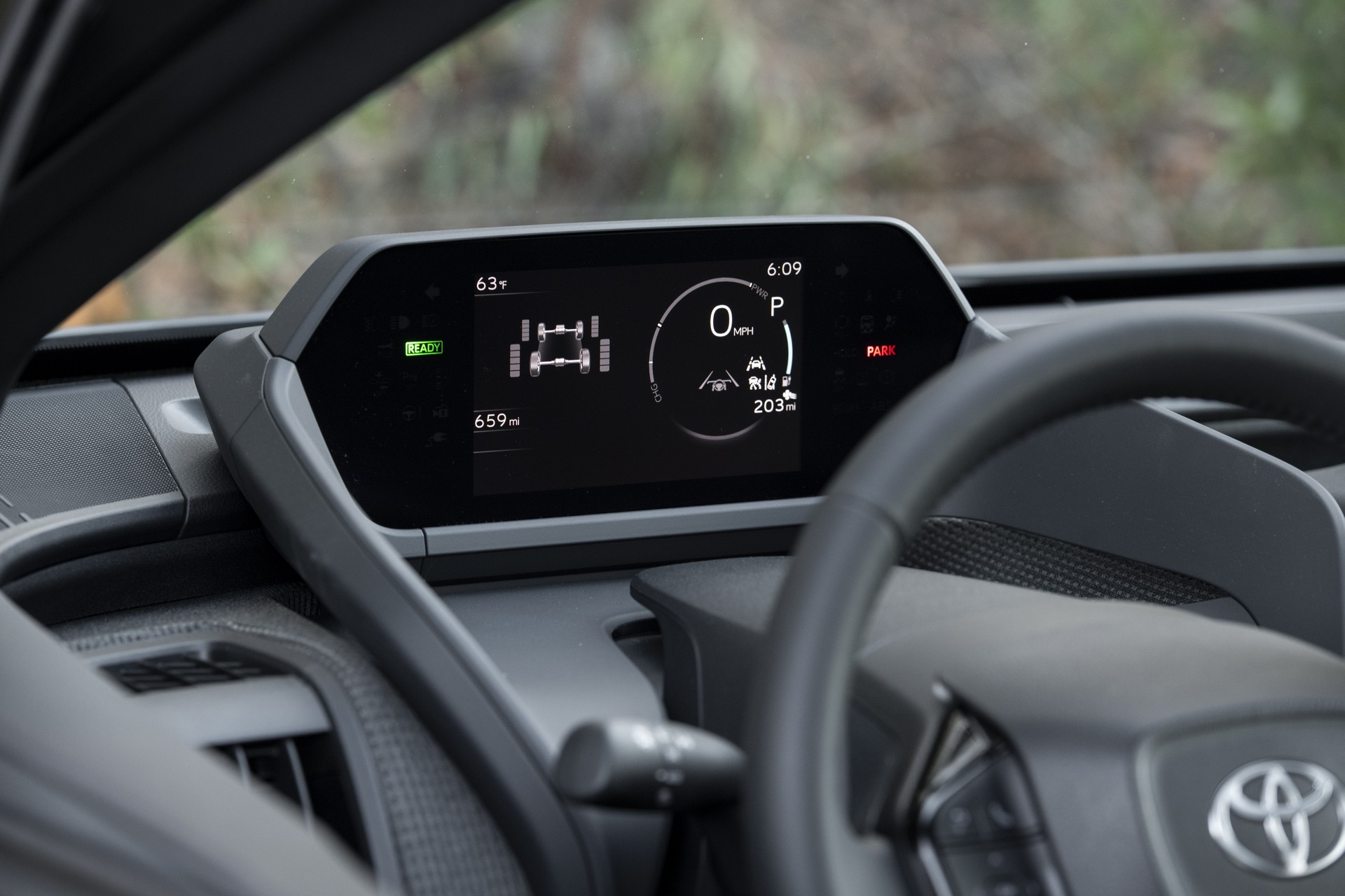 Download 2023 Toyota bZ4X Limited AWD - Digital Instrument Cluster HD Wallpaper 1920x1280 #194