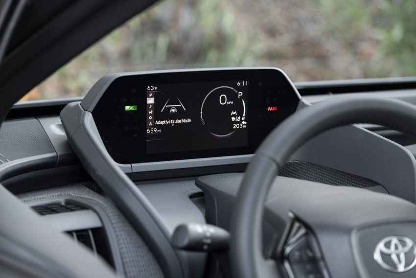2023 Toyota bZ4X Limited AWD - Digital Instrument Cluster Wallpaper 850x567 #195