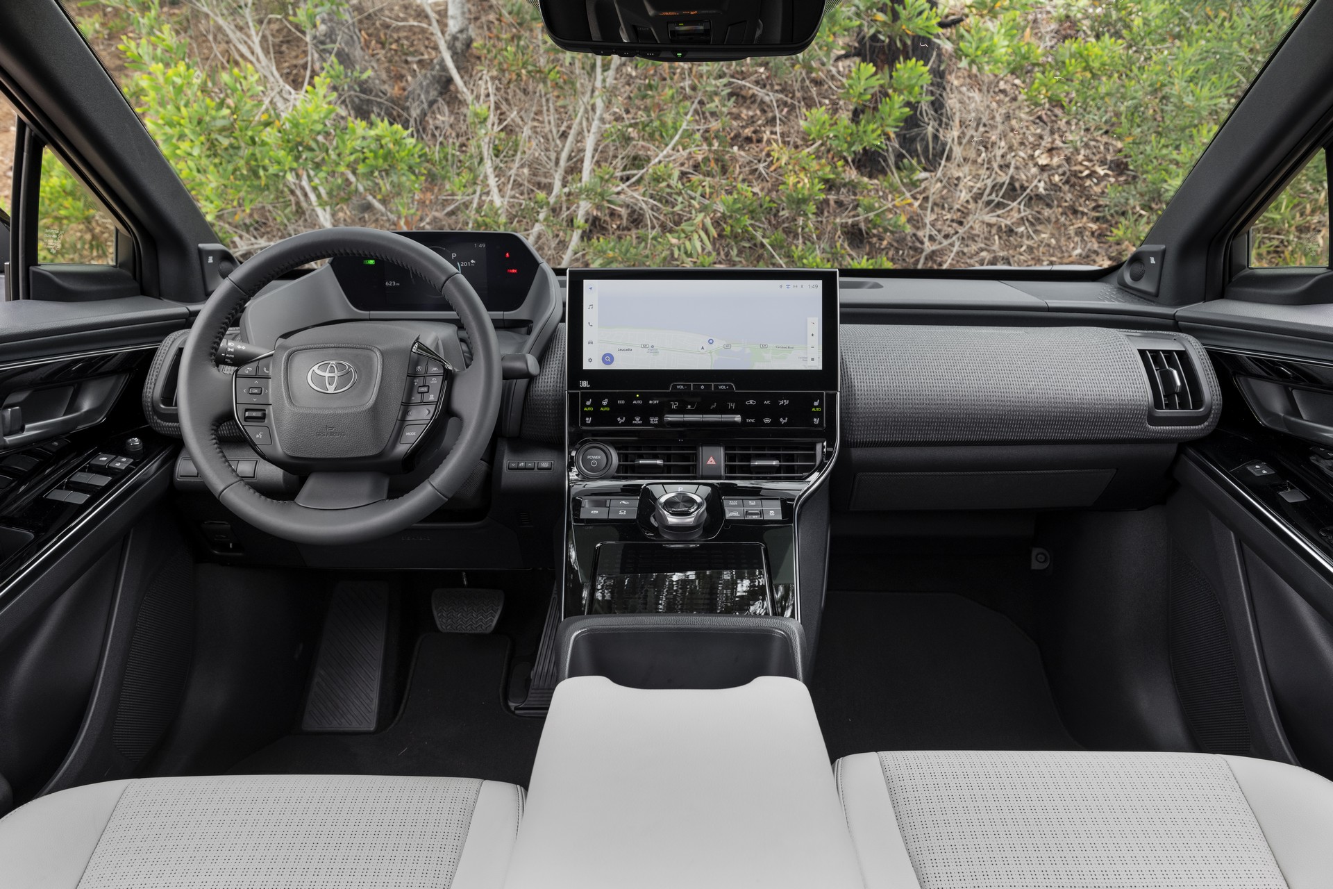 Download 2023 Toyota bZ4X Limited AWD - Interior, Cockpit HD Wallpaper 1920x1280 #216