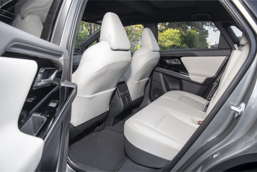 2023 Toyota bZ4X Limited AWD - Interior, Rear Seats Wallpaper 850x567 #223