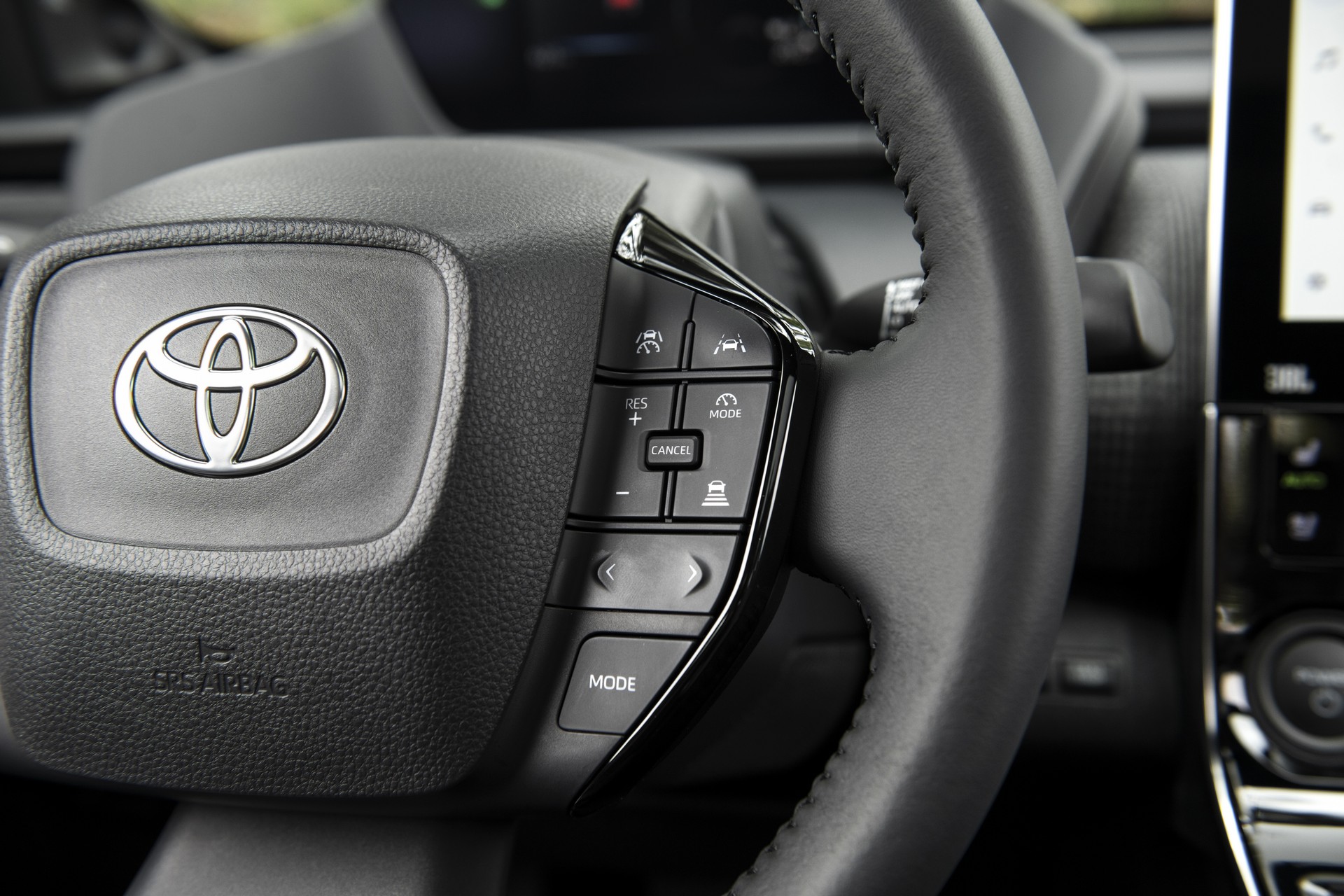 Download 2023 Toyota bZ4X Limited AWD - Interior, Steering Wheel HD Wallpaper 1920x1280 #209
