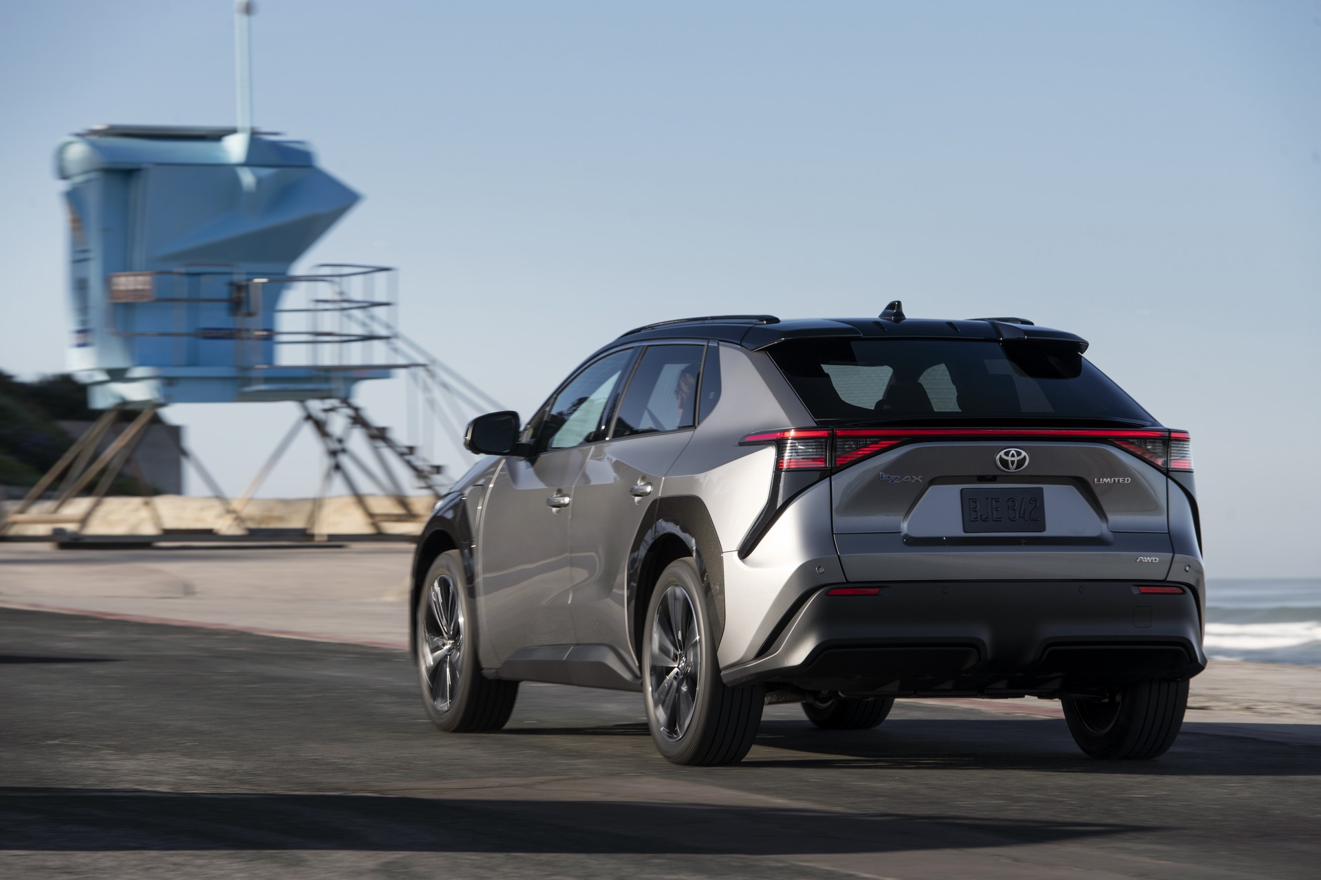 Download 2023 Toyota bZ4X Limited AWD - Rear HD Wallpaper 1920x1280 #152