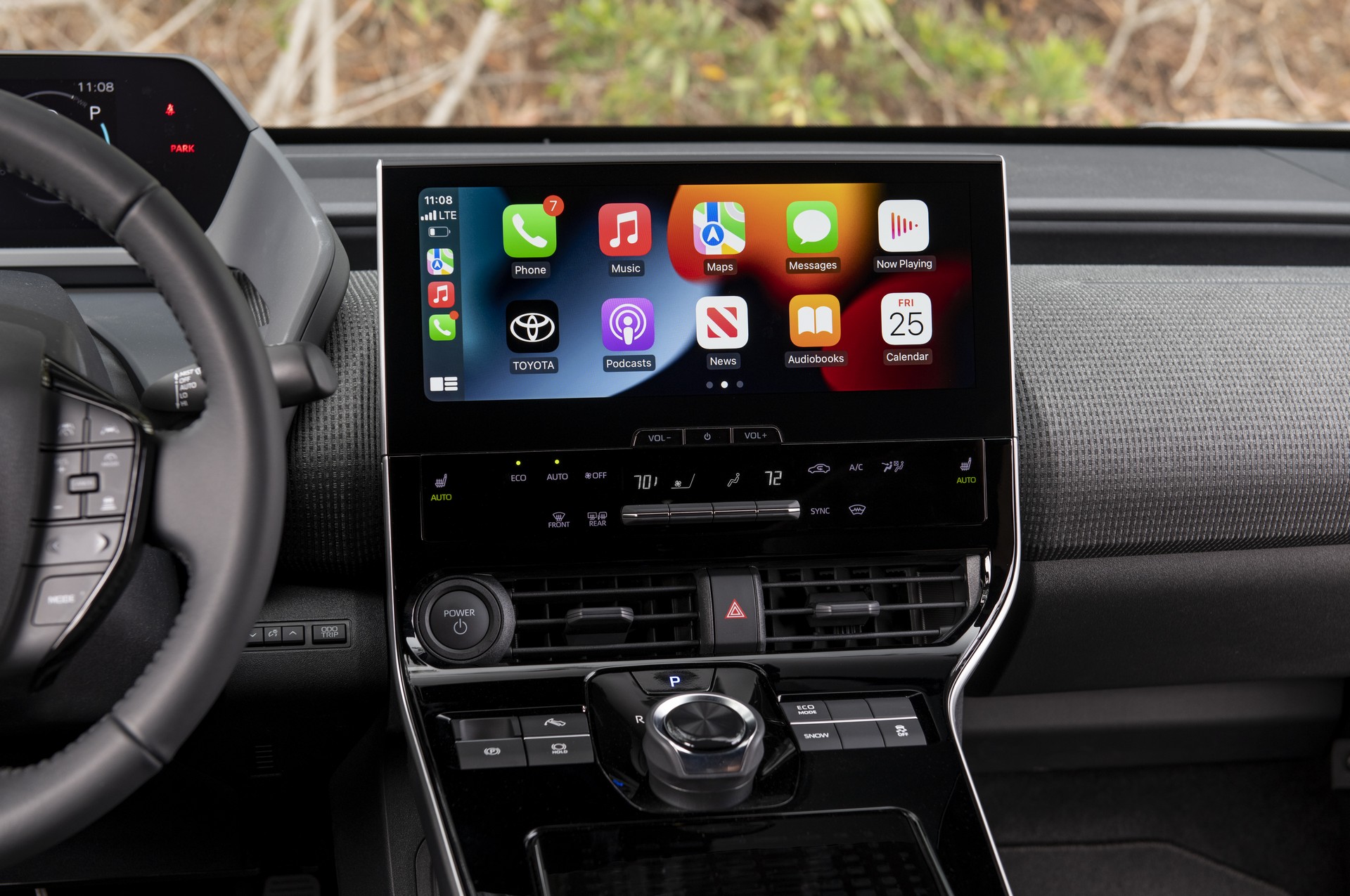 Download 2023 Toyota bZ4X XLE FWD - Central Console HD Wallpaper 1920x1275 #76