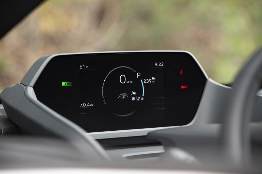 2023 Toyota bZ4X XLE FWD - Digital Instrument Cluster Wallpaper 850x567 #87