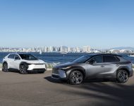 2023 Toyota bZ4X XLE FWD and Toyota bZ4X Limited AWD Wallpaper 190x150