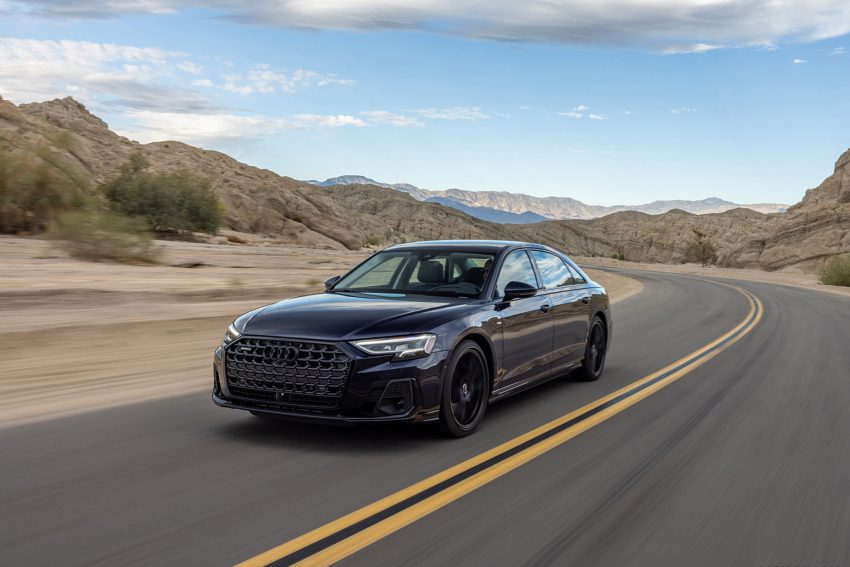 2022 Audi A8 L - US version - Front Three-Quarter Wallpaper 850x567 #3