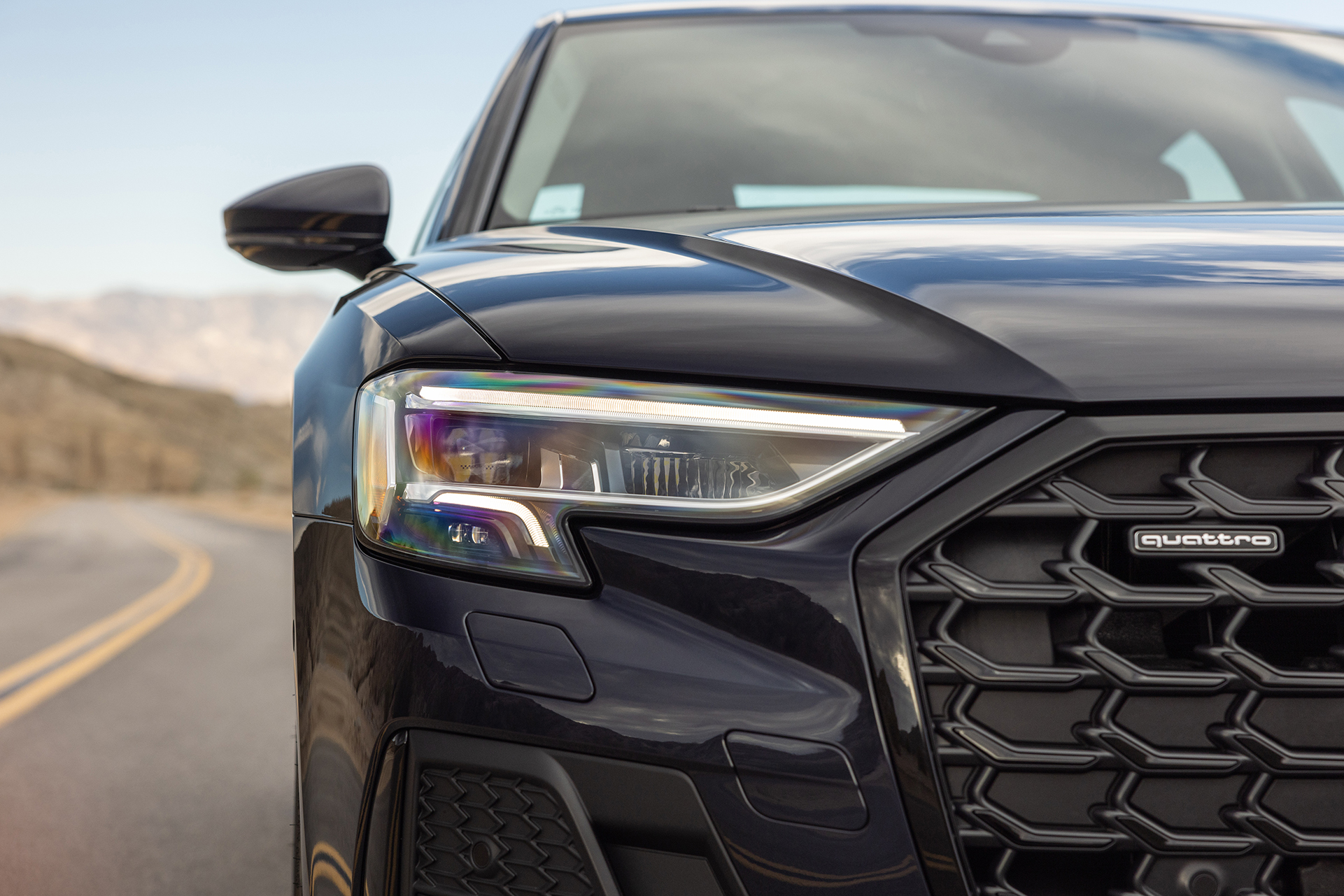 Download 2022 Audi A8 L - US version - Headlight HD Wallpaper 1921x1281 #37