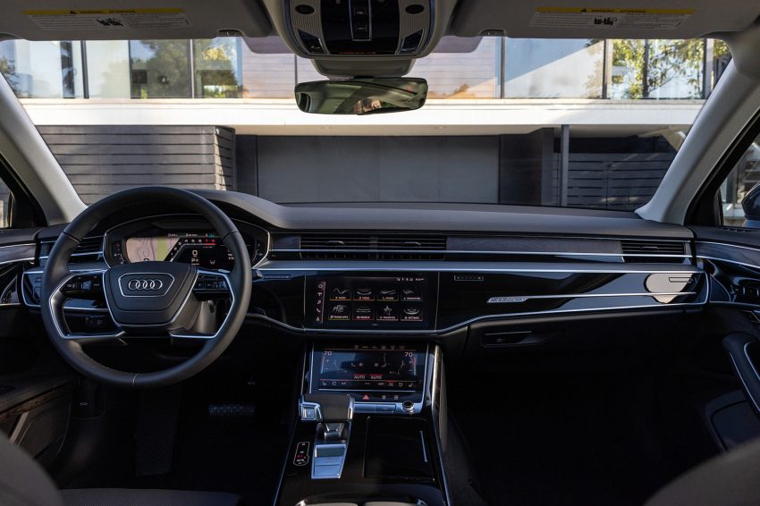 2022 Audi A8 L - US version - Interior, Cockpit Wallpaper 850x566 #52