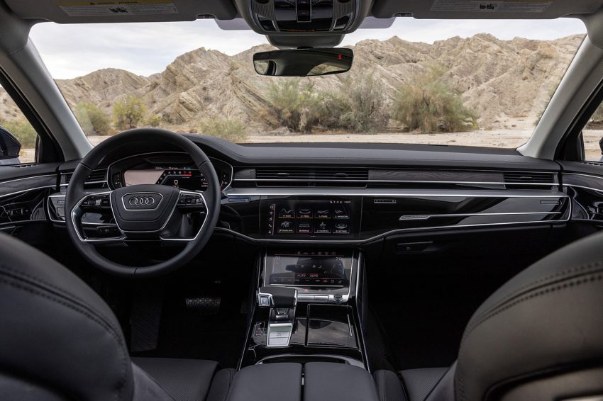 2022 Audi A8 L - US version - Interior, Cockpit Wallpaper 850x566 #54