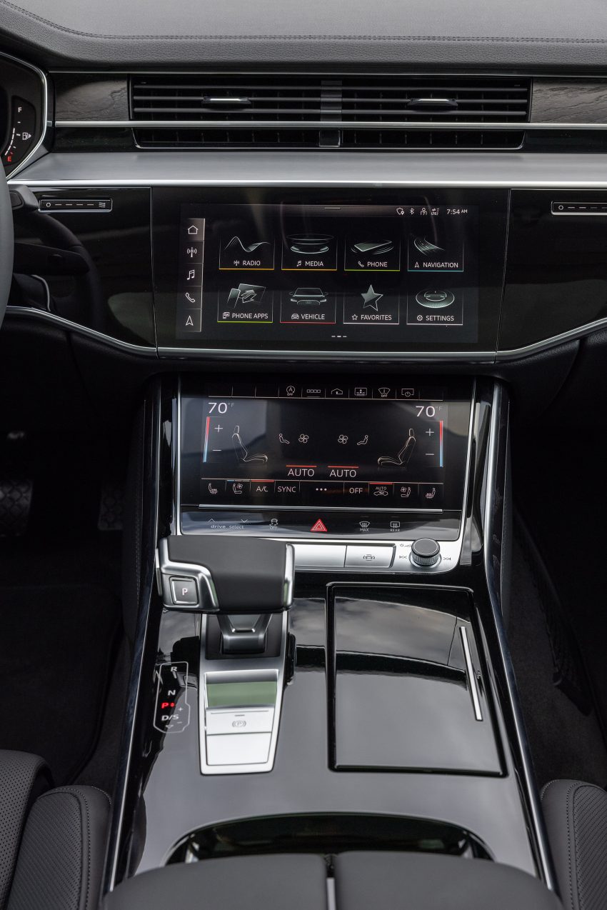 2022 Audi A8 L - US version - Interior, Detail Phone Wallpaper 850x1274 #59