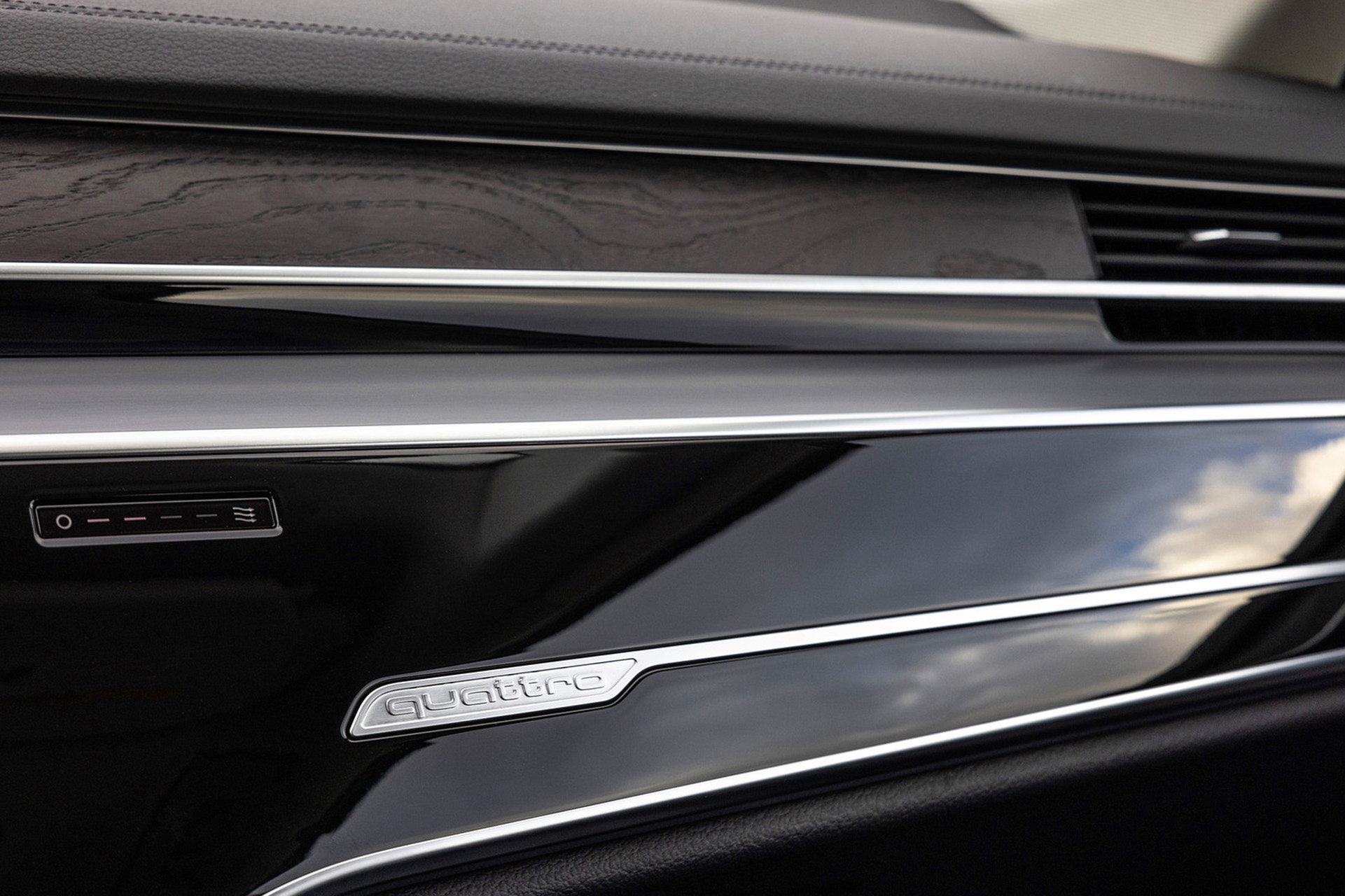 Download 2022 Audi A8 L - US version - Interior, Detail HD Wallpaper 1921x1280 #65