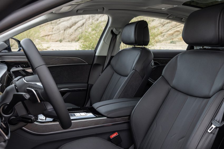 2022 Audi A8 L - US version - Interior, Front Seats Wallpaper 850x567 #68